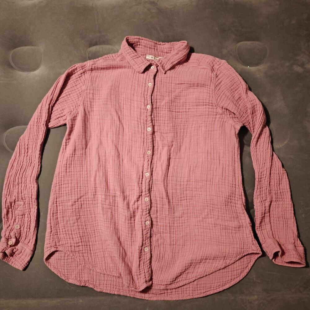 Xirena Pink Size Medium Button Down Shirt - Pink